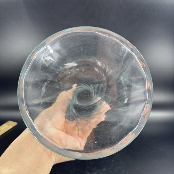 Orrefors Helena Optic Carafe Decanter Pitcher Clear Swirl Manganese 365nm UV - Picture 9 of 16